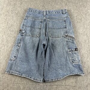 Boys Carpenter Cargo Denim Shorts Size 12 Regular‎ Y2K Skater 26Wx10.5L Wrangler
